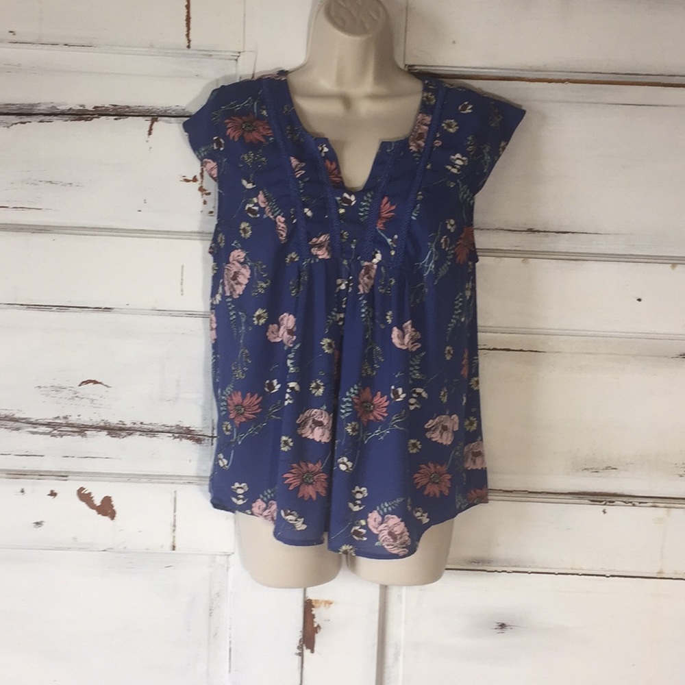 Collective Concepts Floral Blouse